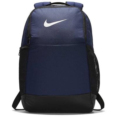 Brasilia Backpack Midnight Navy X Black X H 46cm X W 31cm X D 18cm Medium, White, BA5954-410,