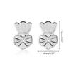 Hypoallergenic Safety Locking for Butterfly Ear Ring Stoppers Replacement Ear Lo