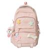 Schoolbag schoolbag for girls in grades 3 to 6, high value ins for junior high school students, multi-pocket large-capacity backpack