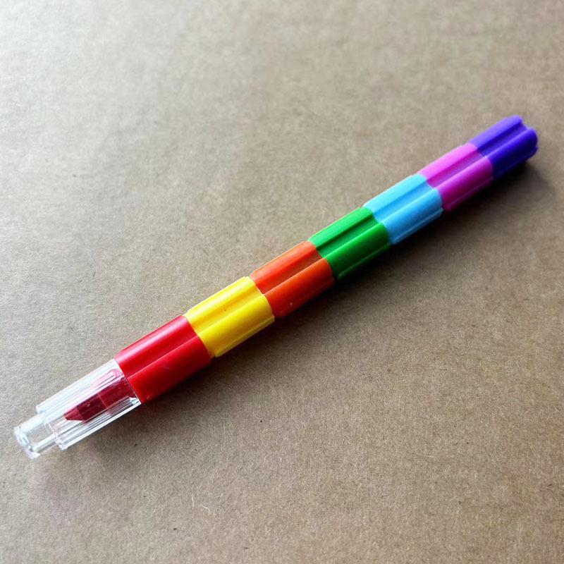 

7-секционные блоки мелков для сращивания - масляная пастель Creative Assemble, 7 цветов Single 7-color crayon