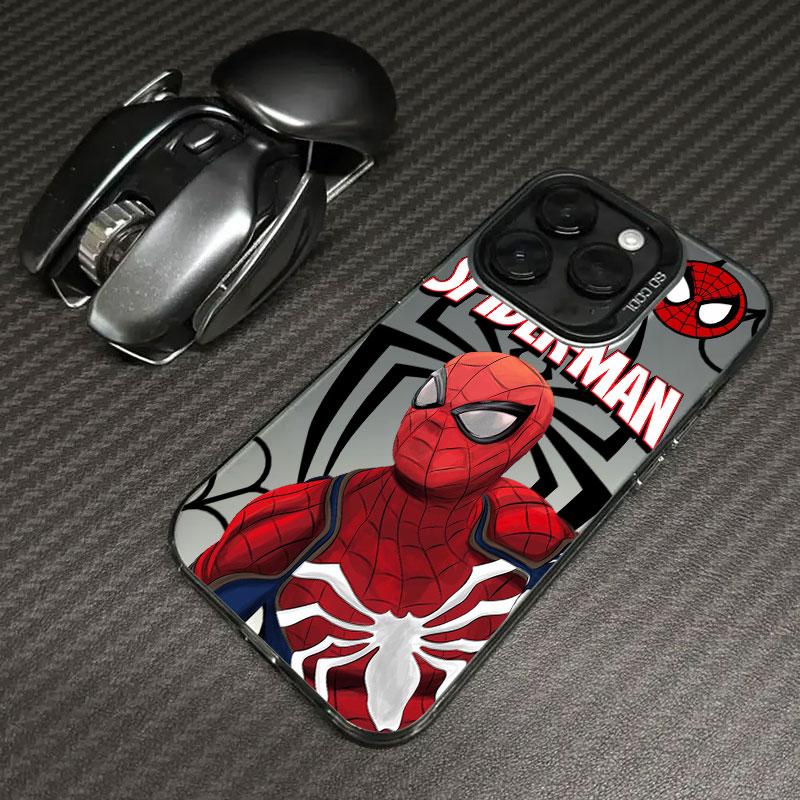 Spiderman Marvel Spider Man Telefoonhoesje Voor iPhone 11 12 13 14 15 16 17 Pro Max 16e 17E 17 Air Plus 13 Mini Schokbestendige Achterkant