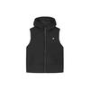 Solid Color Loose Sleeveless Hooded Down Vest Women Vests Black F11W347902F-BK
