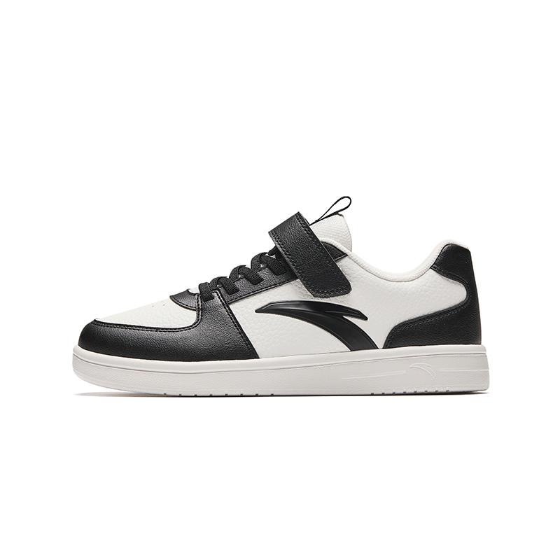Anta Kids Trendy Color Block Simple Comfortable Versatile Sports Casual Anti-Kick Lightweight Shock Absorption Low-Top Kids Skate Shoes A12538077