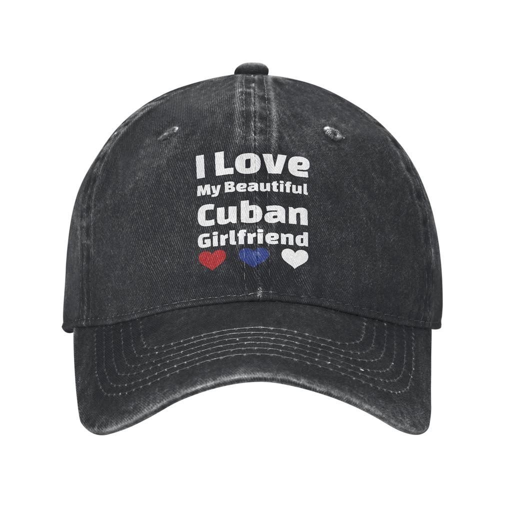 I Love My Crazy Sexy Cuban Girlfriend Casual Baseball Cap For Women Unisex Summer Hats Fashion Hot Sale Snapback Cap