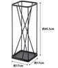 Yamazaki Industries Umbrella Stand Nine Square Black 2808