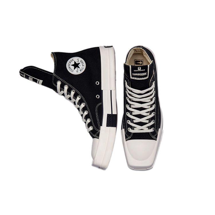 Chuck 70 Rick Owens x Chuck 70 Turbodrk Converse High 'Černá' 172344C