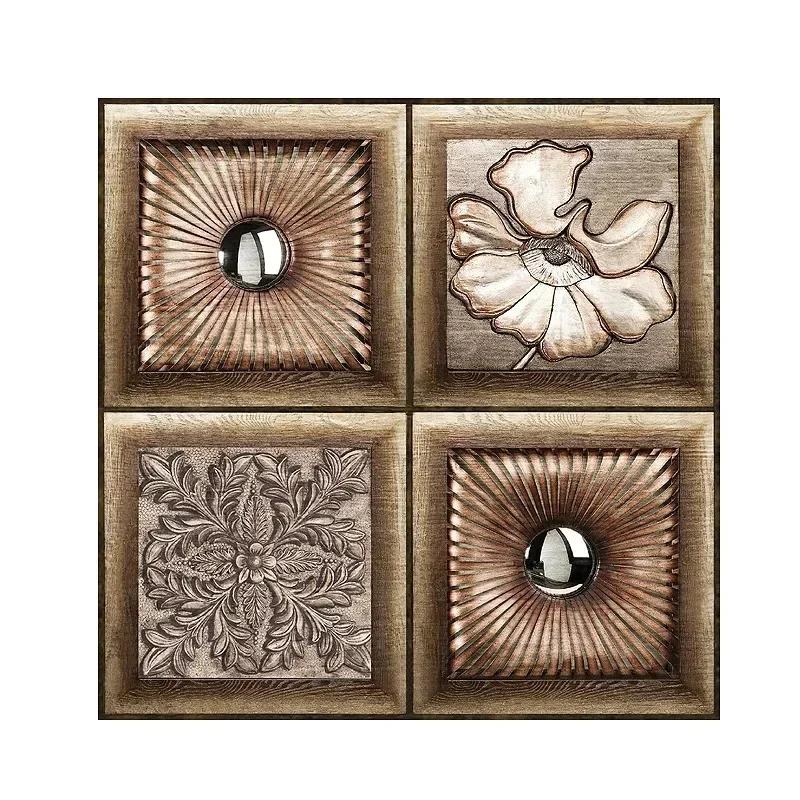 3D PVC Wall Panels Self-Adhesive - Waterproof Foam Brick Stickers for Bathroom Backsplash & DIY Renovation Removable