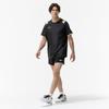 Volleyball wear BASIC short-sleeved training top V2MEB530 Unisex Black x Gold L