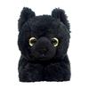 Hizaneko Plush Toy Black Small Size Soft Stuffed Animal