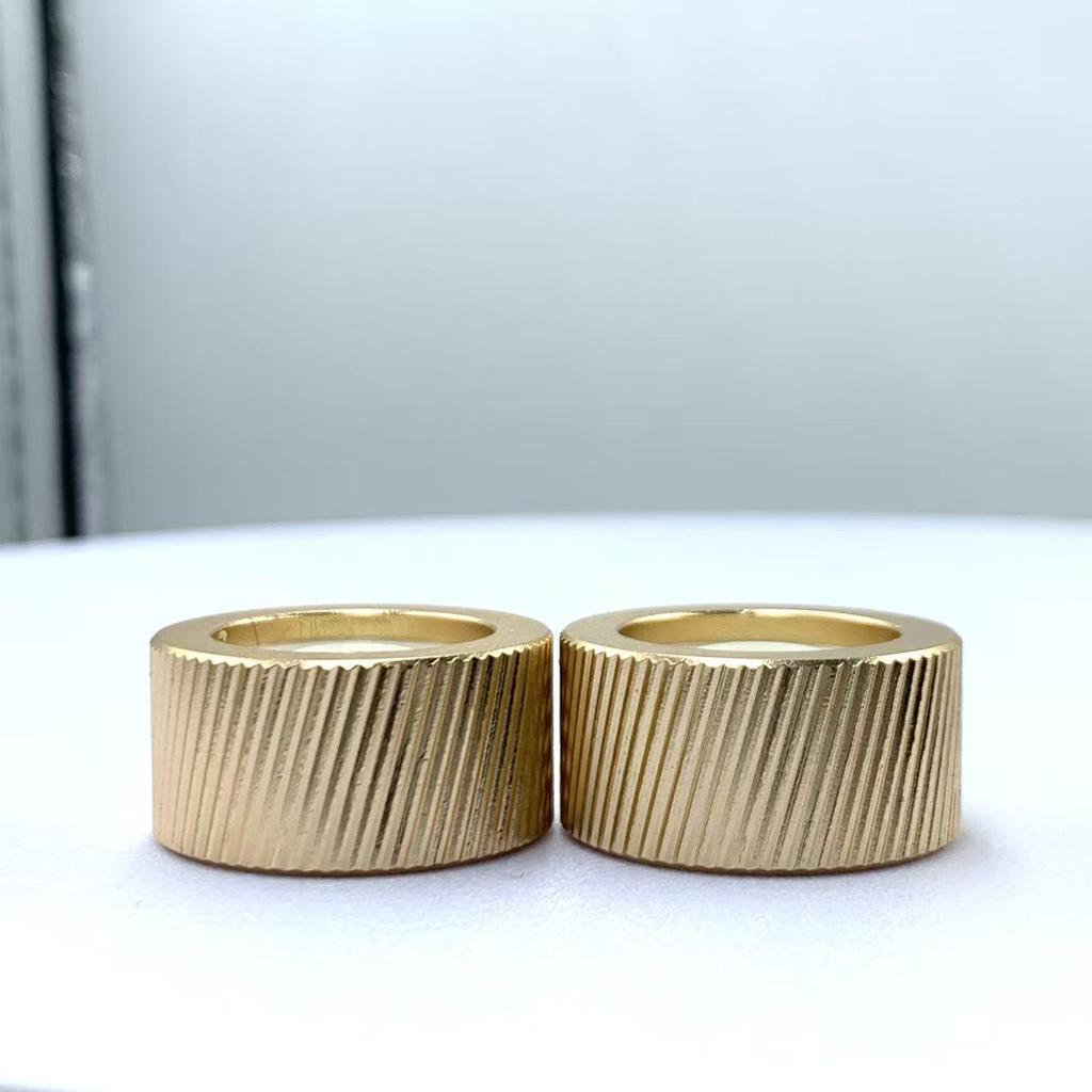 6mm Universal Aluminum Alloy Knob for Audio Amplifier Potentiometer, 25x13mm