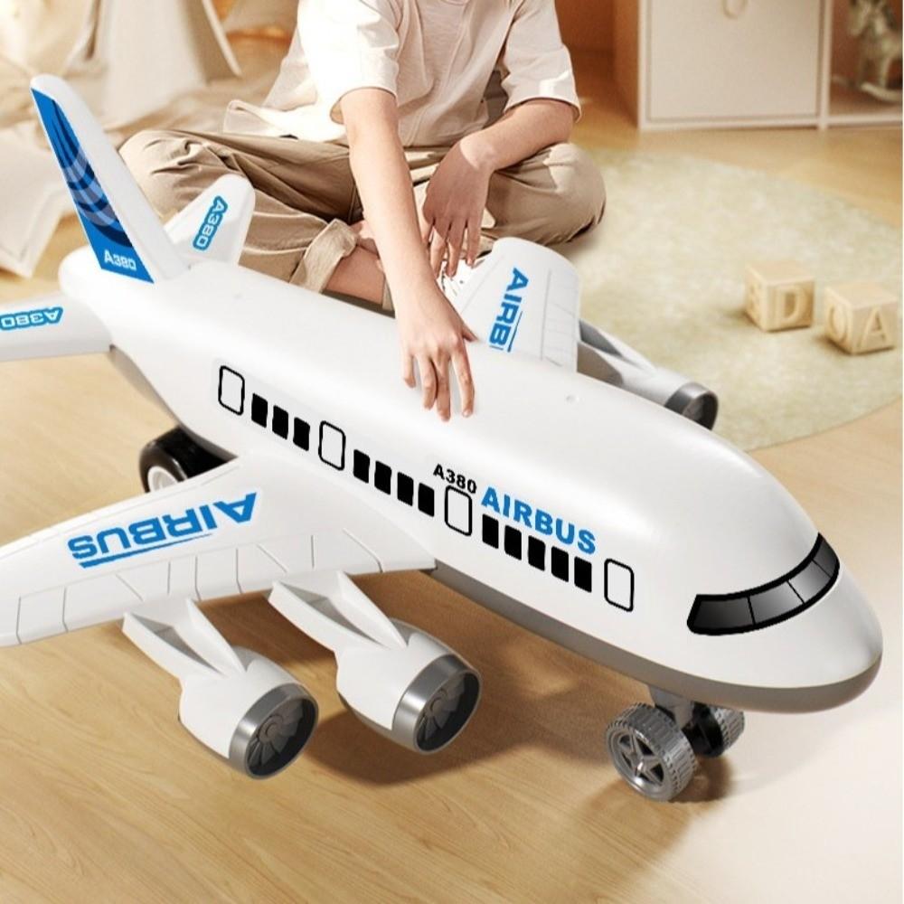 Inertia Function Large Airplane Toy Large Size Passenger Plane Toy Inertia Airplane Model  Gifts