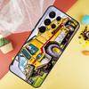 Fire Truck Phone Case For Samsung Galaxy S25 FE S23 S21 S20 S22 S24 S26 Ultra S10 S26 Plus Cover Coque