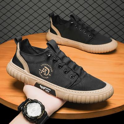 Herren Freizeitschuhe Atmungsaktive Eisseide Herren Slipper Slip-on Walking Flats Schuhe Vulkanisierte Schuhe für Herren Bequeme Sneaker