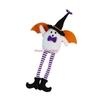 Halloween Witch Hat Long Legged Doll Ornament for Eerie Season Fun Home Accent HX6C