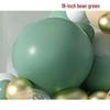 18" Thickened Round Macaron Balloons - 50 Pack for Birthday, Wedding & Party Decor