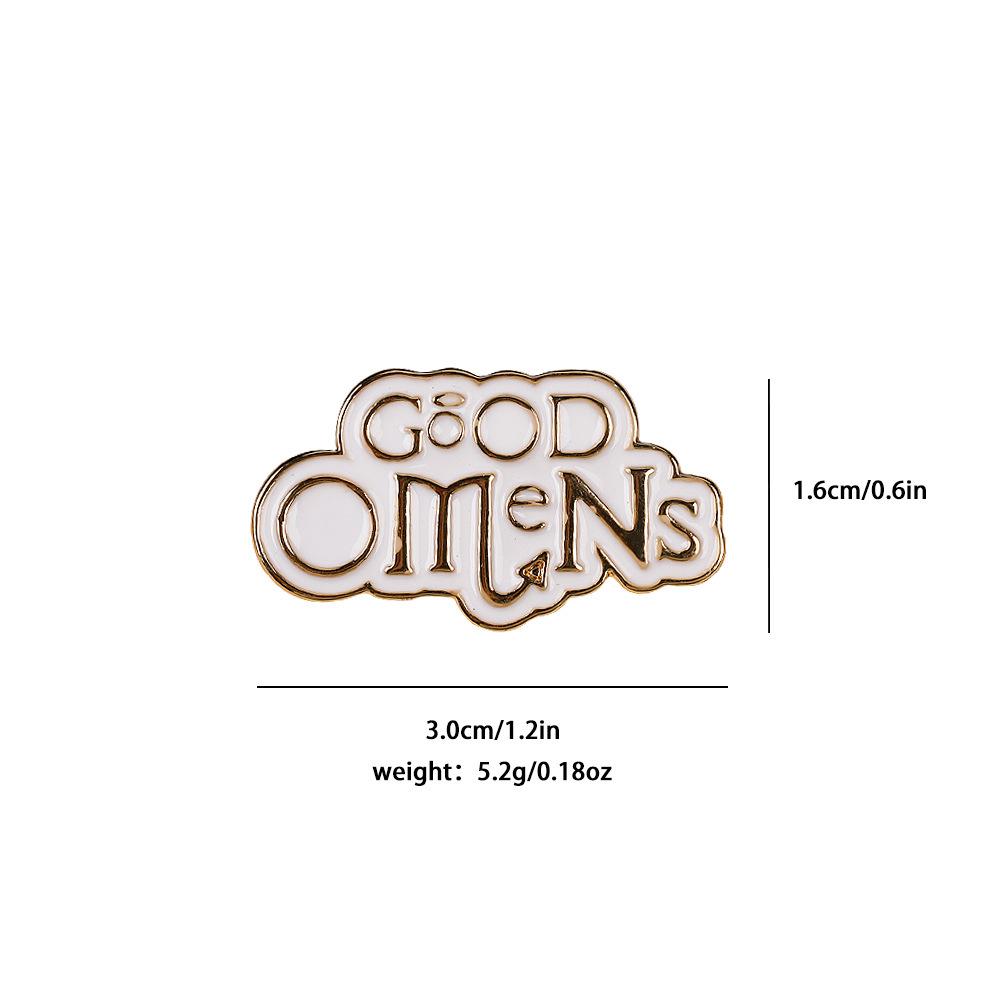 

Греческая мифология Брошь Ангел и Дьявол - Падший ангел Сатана Металлический значок