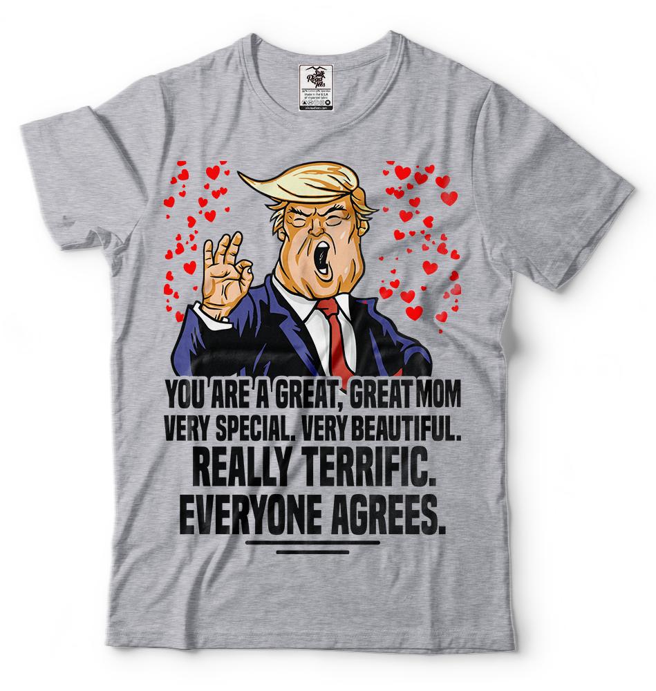 Donald Trump Mothers Day T shirt Gift For Mom Funny Mothers Day Gift Idea S