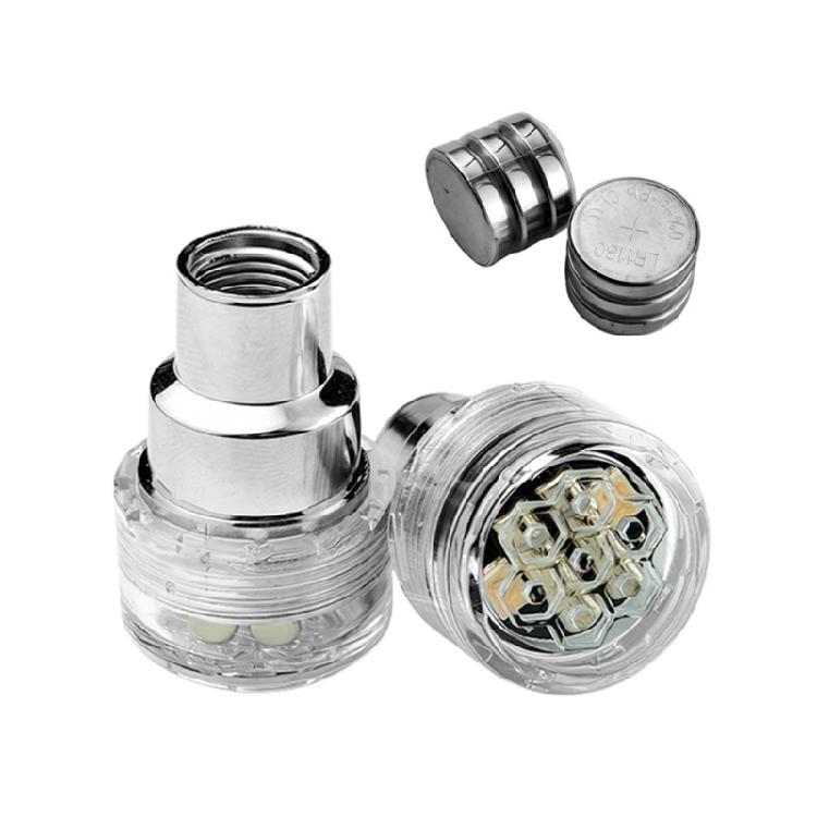Tire Valves Cap Covers Motorcycle Tire Accessories LED Wheel Light Bike Wheel Lights Car Tire Valves Stems Cap