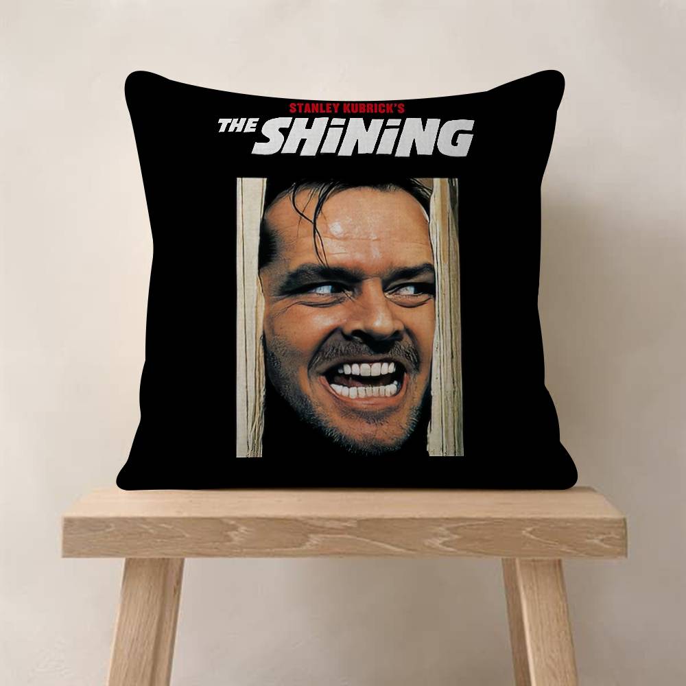 Horror Movies The Shinings  Cushion Cover Pillowcase Upholstery Sofa Throw Pillow Home Decor Pillowcas
