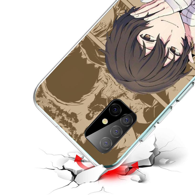 Bungo Stray Dogs Dazai Phone Case For Samsung Galaxy A52 A32 A22 A12 A51 A31 A50S A30S A20S A10S Note 20 Ultra 10 Plus S10 A72 A