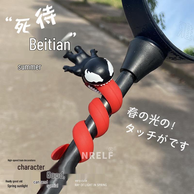 Mini Venom Electric Car Motorcycle Pendant Ornament - Marvel Figurine