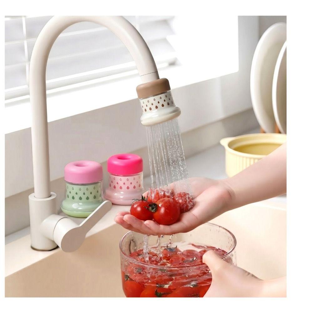 Splash-Proof Faucet Filter Water-Saving Removable Faucet Extension Filter Waterproof Extension Water-Saving Faucet Filter
