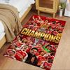Arsenal Football Player Area Rug Perfect for Dormitory Study Room Outdoor Decorate Room Anti-slip Rug Anime Office Decor