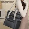 with Shoulder Strap Picnic  Bag Large Capacity Thermal Lunch Pouch  Travel Picnic