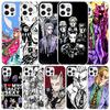 JoJo Kira Yoshikage Killer Queen Soft Cover for iPhone 16 17 Air 15 14 Pro Max 16E Phone Case 13 Mini 12 11 7 SE 8 Print Pattern