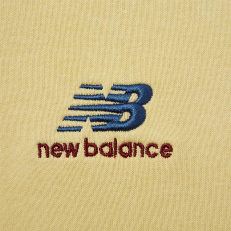 New Balance Sweatshirt Unisex Light Yellow AMT11550-PSW