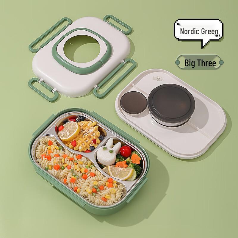 

Large Capacity Stainless Steel Lunch Box