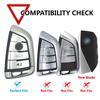 4 Button Leather Car Key Case Cover Protector Shell For BMW X5 35i 50i X6 F15 F16 F86 G30 7 G11 M Z4 E85 E86 X1 F48 X3 X4 F15
