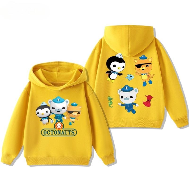 Children's Hooded Sweatshirt for Autumn and Winter Is Warm and Cute It's A Casual Children's Top