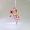 Clear Bead White Star Moon Cloud Cute Phone Charm Strap Keychain Cellphone Flower Lanyard Bag Earphone Camera Pendant