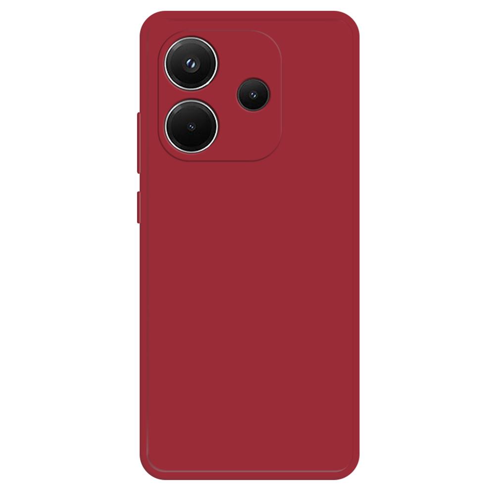 For Xiaomi Redmi Note 14 4G (163.25mm) TPU Case Straight Edge Protection Phone Cover