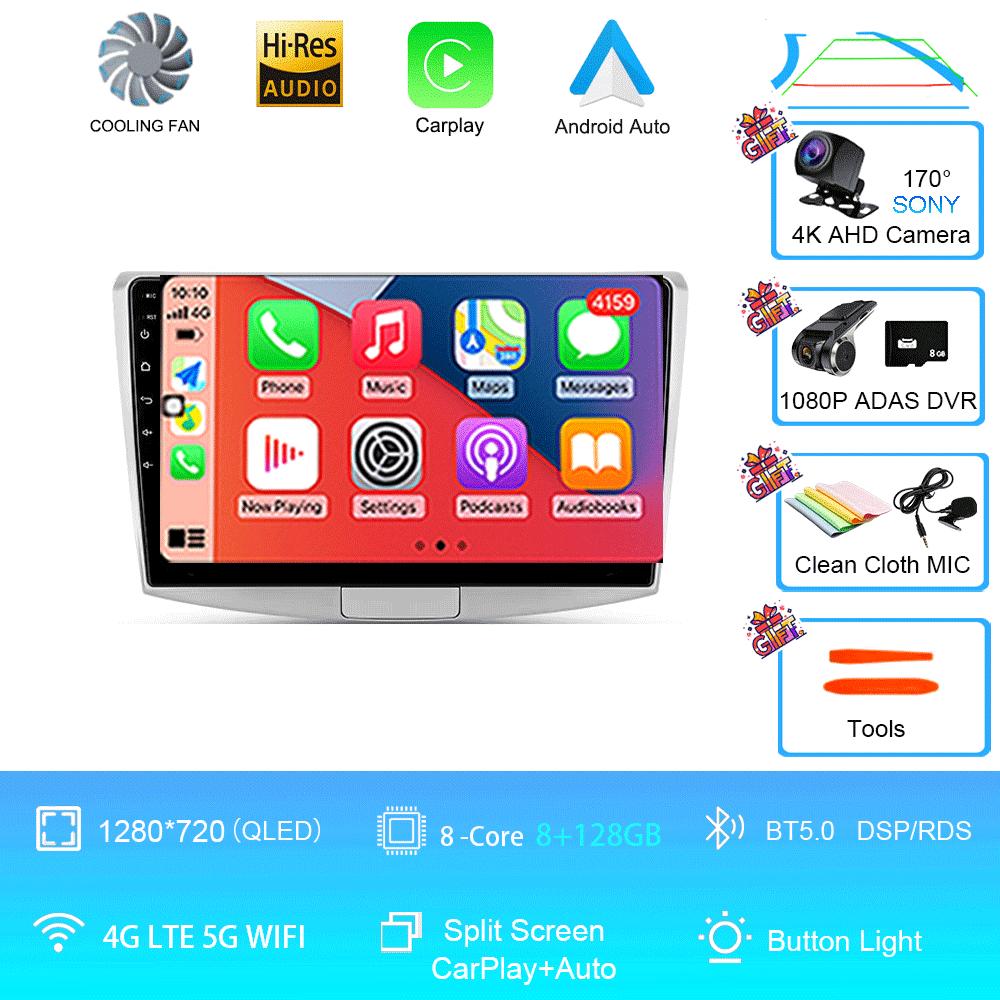 Car Radio Android 14 For Volkswagen VW Passat B6 B7 B8 CC Magotan 2011 - 2015 Multimedia Video Player Navigation GPS Head Unit