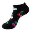 Fashion Funny Men's Hip Hop Harajuku Cartoon Cotton  Fruit Animal Beer Food Happy Casual Business Short Socks Gift Dropship