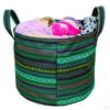 17'' Collapsible Colorful Laundry Basket Hamper Clothes Bag Bin For Camp Outdoor