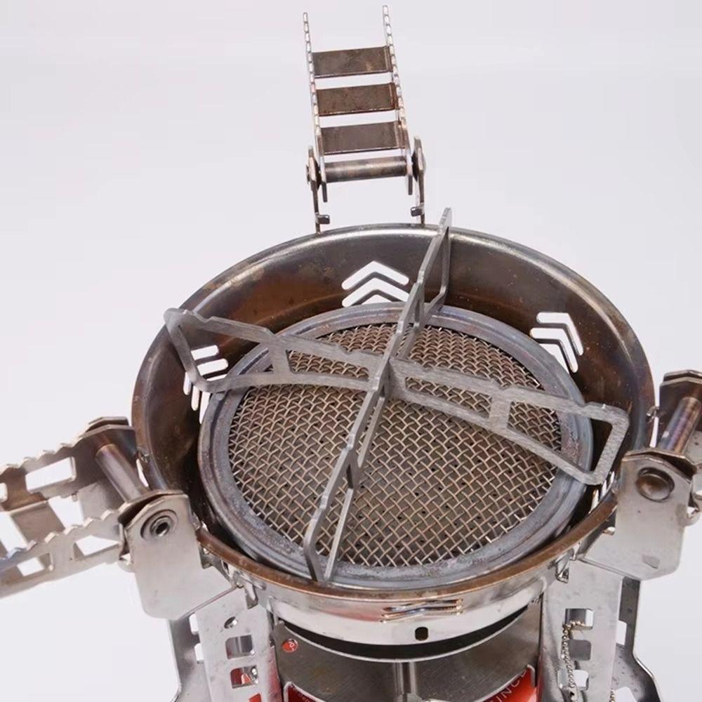 Compact Cross Steaming Rack Stainless Steel Baking Pot Stand Practical Cooking Stand  Camping