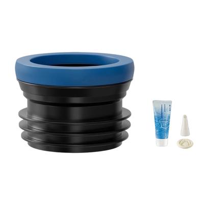 High Density ABS Toilet Gasket with Tool Easy Flexible Plastic Toilet Seal Rings Kid Safe Toilet Seal for Home