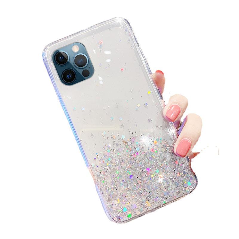 Glitter Epoxy Butterfly Case for iPhone 14/15/16ProMax/17