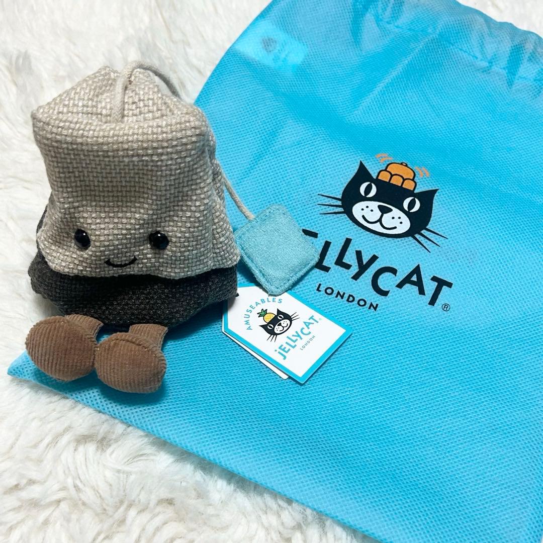 jellycat Amuseables Пакетик чая Steepy Tea