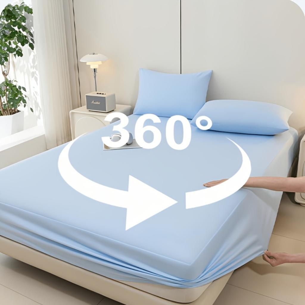 Summer Cool Bedsheet (excluding Pillowcase) Breathable, Mattress Protector, Wrinkle Resistant, Fade Resistant, Shrink Resistant, Machine Washable