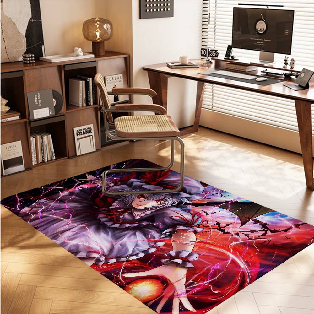 Anime Touhou Project Door Mat Nordic Style Bedroom Living Room Doormat Home Balcony Anti-Slip Alfombra