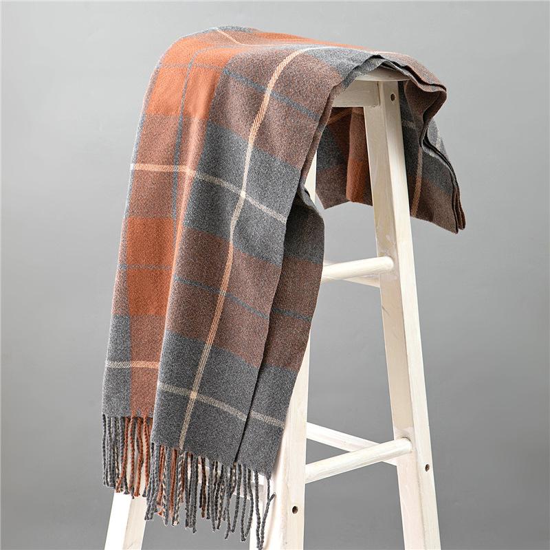 Winter Warm Scarves, Shawls, Classic Plaid Straps, Cardigans, And Warm Blankets For External Use