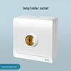 Surface-Mounted Integrated Switch Panel: One-Gang Single-Control, Two-Gang Double-Control, Wall Light Switch with Five Holes.