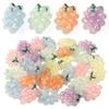 10pcs AB Color Cute Grape Shape Acrylic Beads Big Hole Fruit Loose Beads For Jewelry Making DIY Necklace Bracelet Keychain Charm