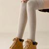 Long Socks Knitted Foot Cover Keep Warm Over Knee Socks Sweet Women Leg Warmers  Winter
