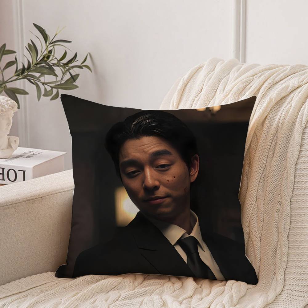 Custom G-Gong YooS KPOP Pillow Case Home Decor Throw For Sofa Bed Car Room Decor Gift Idea