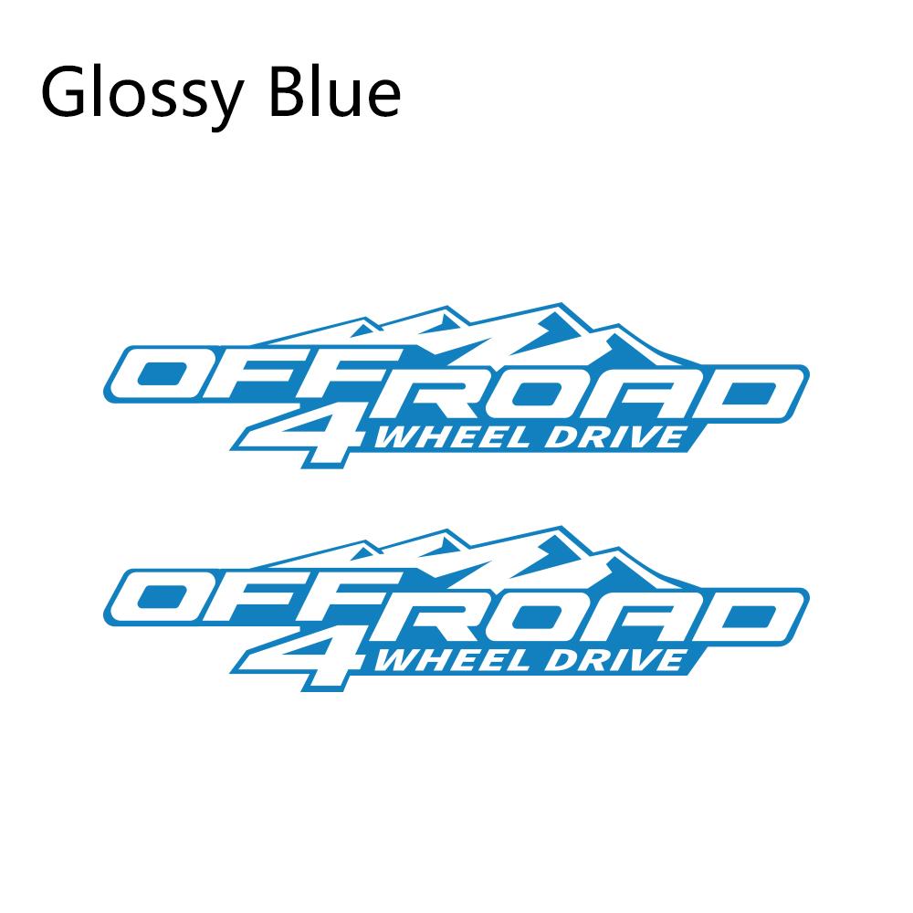 Car Side Sticker Off Road 4X4 For Ford Ranger Raptor Pickup Isuzu Dma Nissan NAVARA Toyota Hilux DIY AutoTuning Accessories